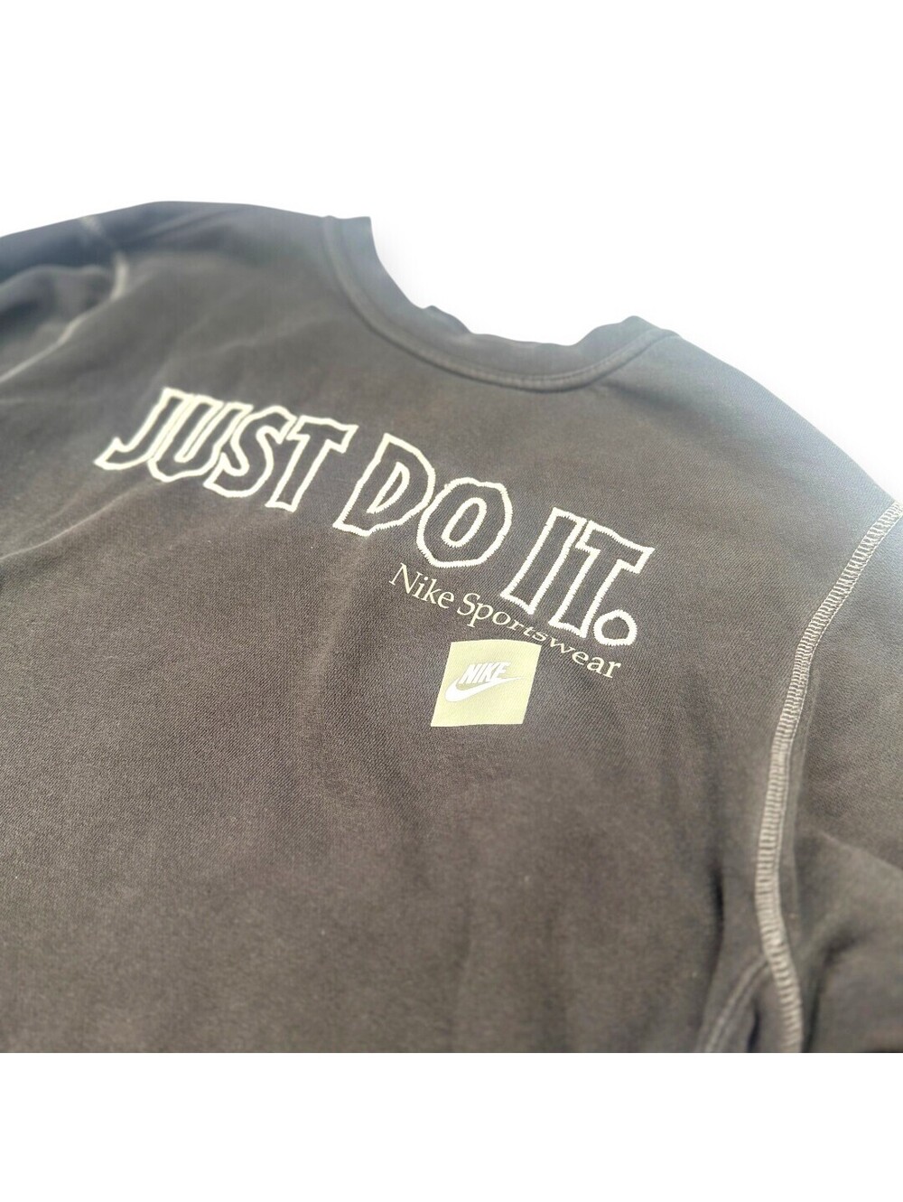 🦦 Nike Crewneck Sweatshirt Mens S - Picture 2 of 8